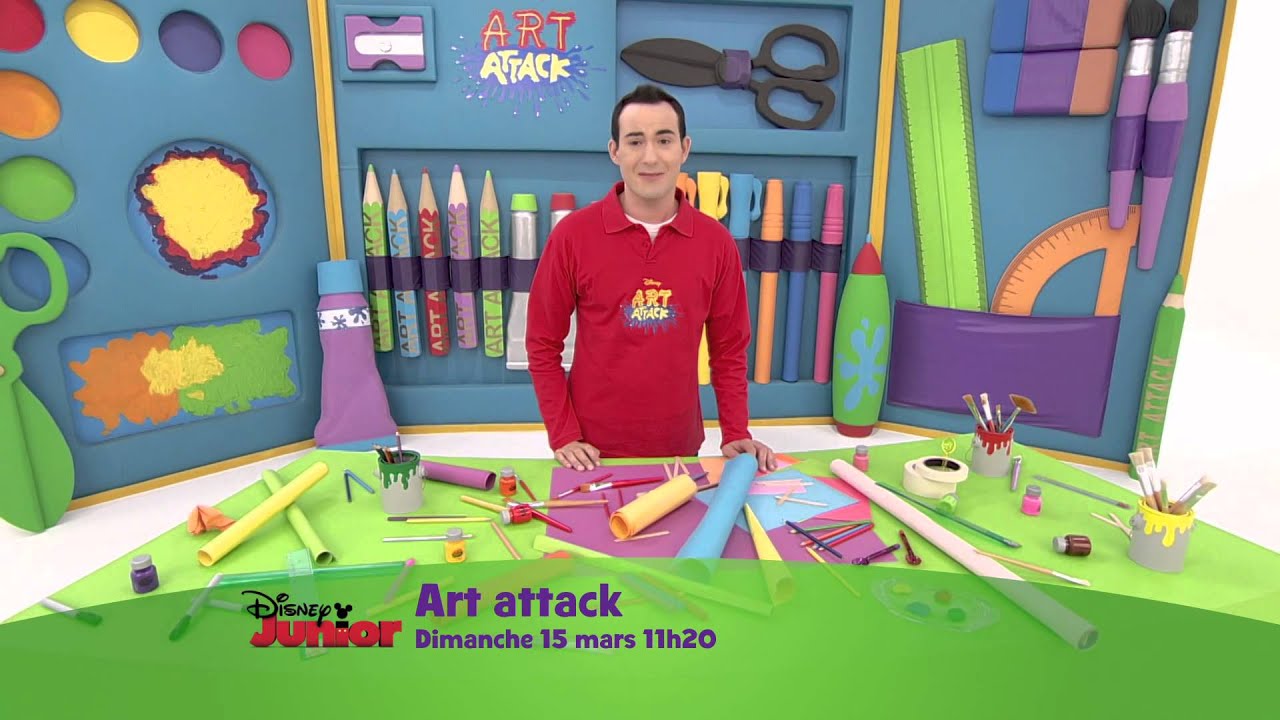 Art Attack, nouvelle saison Dimanche 15 mars à 11h20 sur Disney