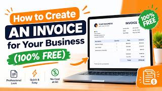How to Create an Invoice for Your Business FREE (100% Free Invoice Generator) screenshot 3