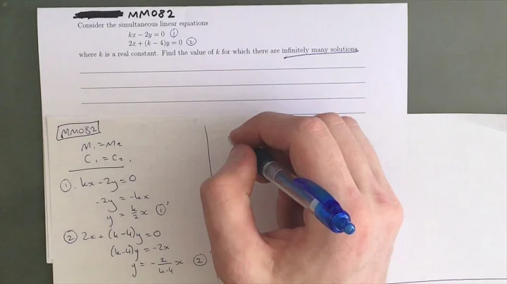 MM082 Maths Methods Fortify Study Guide - "Solving simultaneous equations"