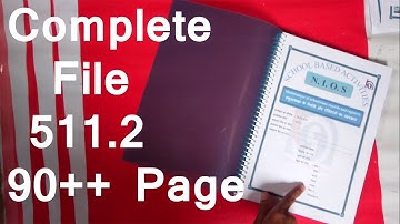 511.2 Maintenance of school/Class records and registers (SBA) Solved complete File Nios Deled