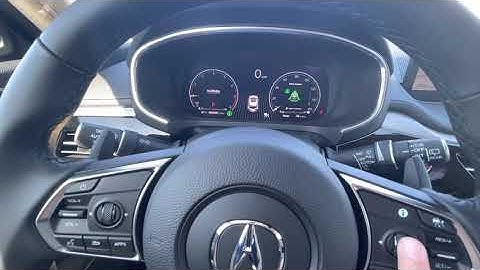 JC How to change the look of the gauge display on a 2022 Acura MDX