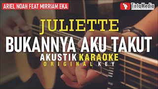 bukannya aku takut - (akustik karaoke) ariel noah feat mirriam eka version