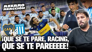 Thumbnail for SIEMPRE LA MISMA HISTORIA: RACING PERDIÓ CON BOCA 4-2 // AZZARO REACCIÓN