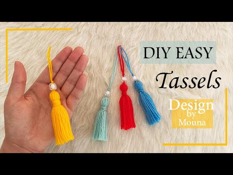 DIY | How To Make a Tassels - YouTube