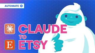 Automate Claude + Etsy | Make it happen with MESA (No code)