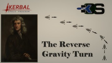 KSP Using kOS Scripts - The Reverse Gravity Turn