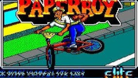 Paperboy - C64/Amstrad/BBC Micro/Commodore Plus4/ZX Spectrum