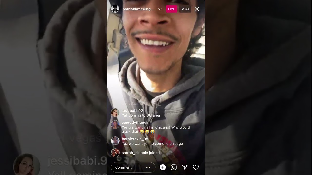 B5 Patrick Breeding’s live