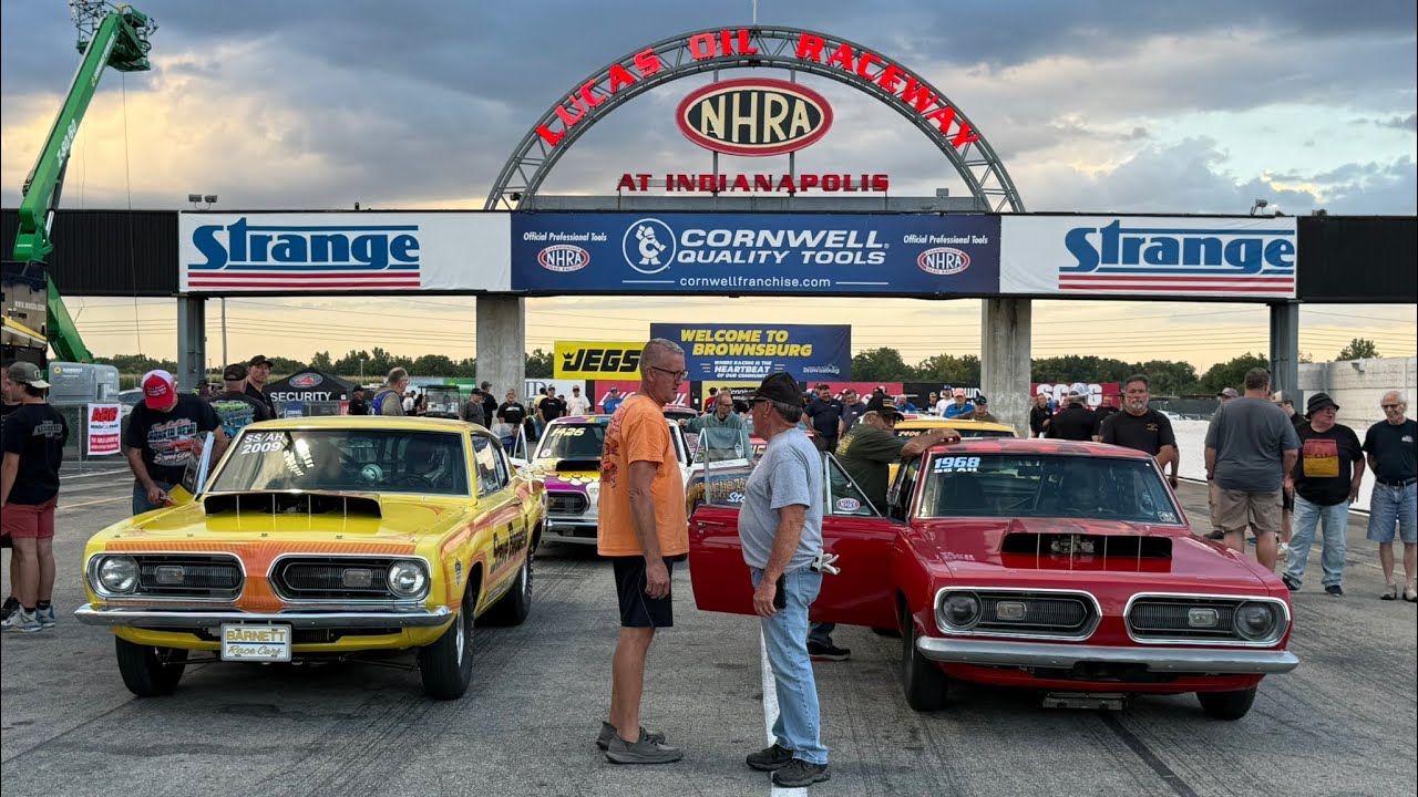 NHRA U S Nationals 2025 opening day Indy Sox & Martin Hemi Challenge The Big Go !! 