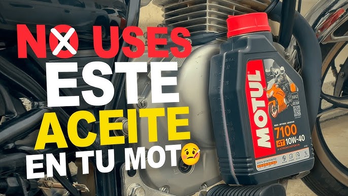 ACEITE MOTO 4T : MOTUL 7100 10w40 1L