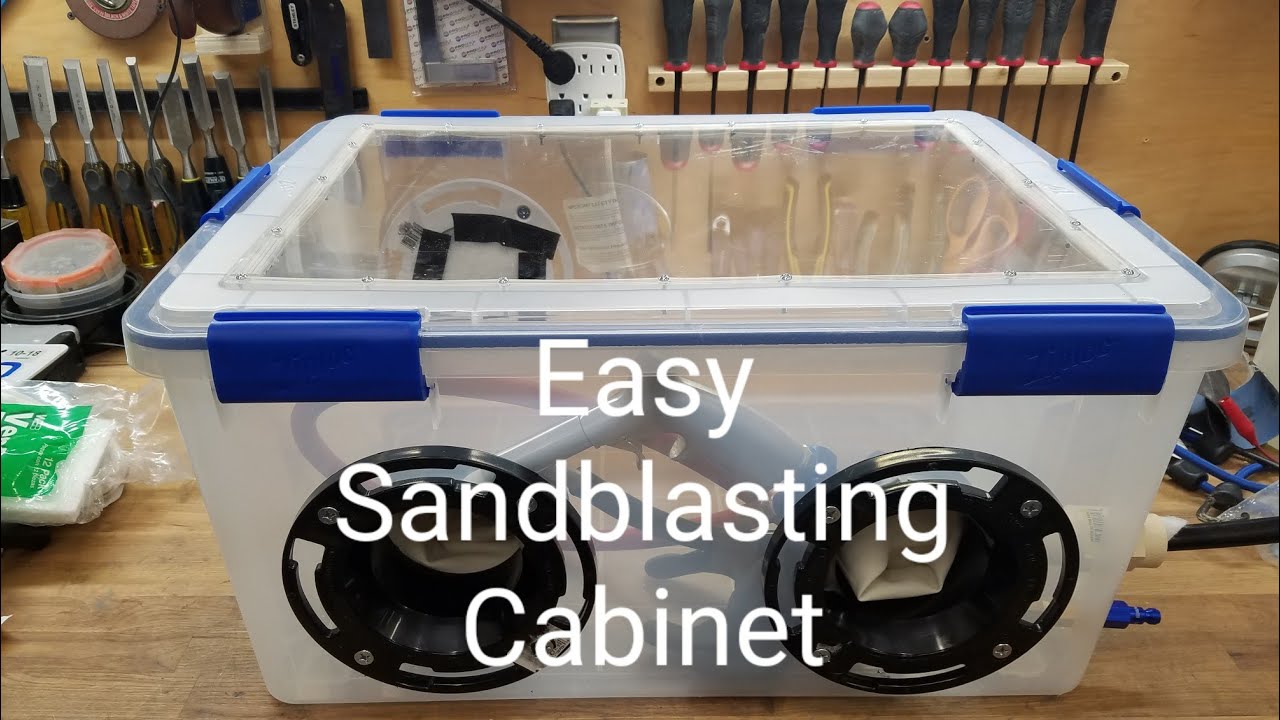 Diy Sandblasting Cabinet You