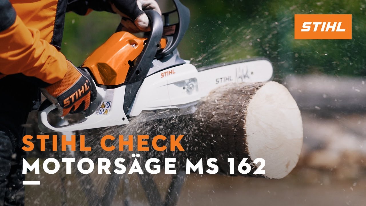 Vorschaubild zum Video über STIHL MS 162 Benzin-Kettensäge