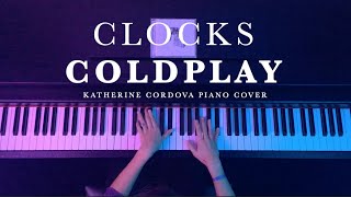 Coldplay - Clocks (HQ piano cover) видео