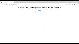 Creating A Button To List Data Using React