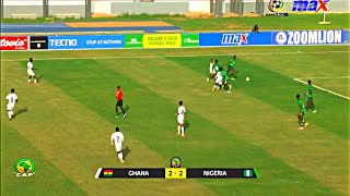 GHANA🇬🇭 2-2 NIGERIA🇳🇬, First Half Extended Highlights & All Goals, U17 WAFU Nations Cup,