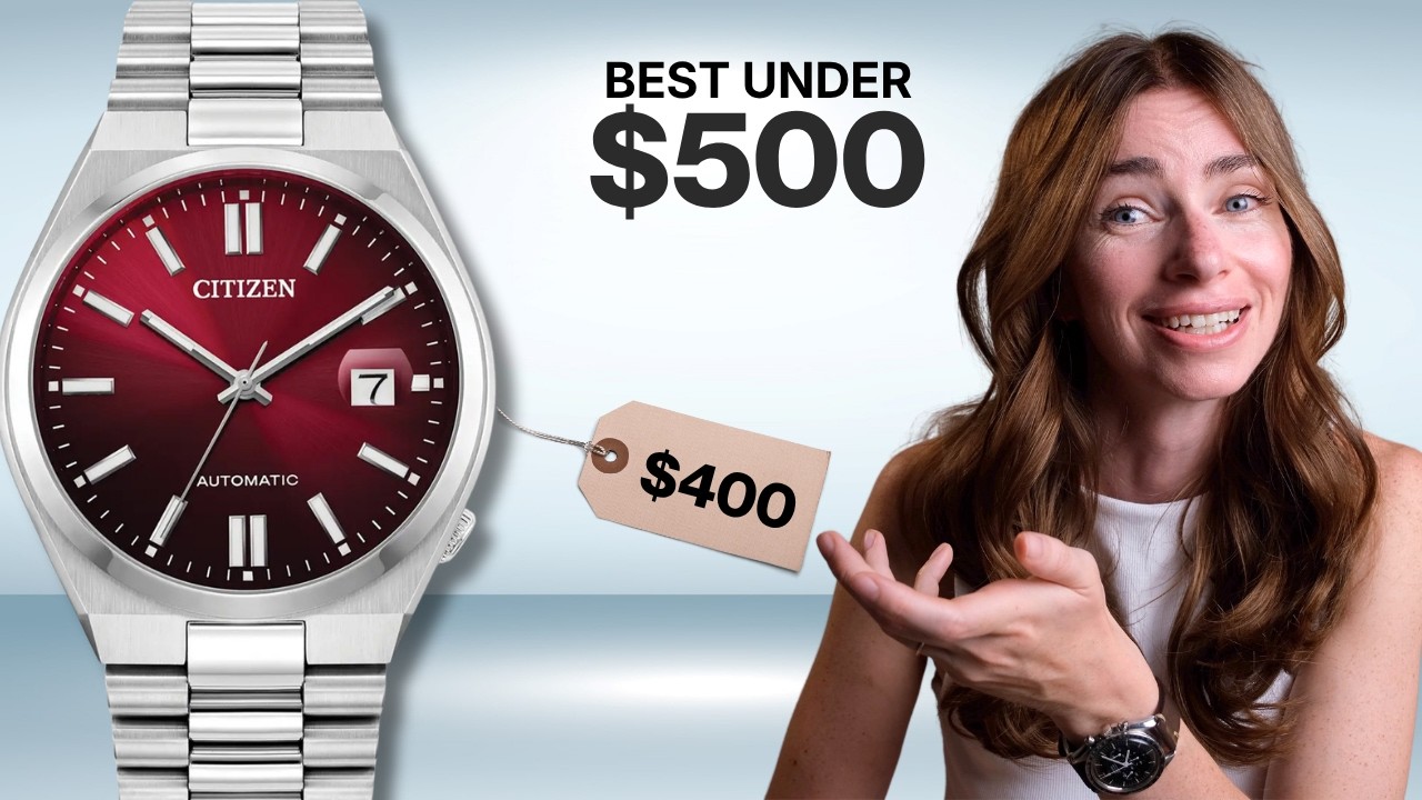 The Best Watches Under $500 (That Aren’t Plastic) - YouTube - Britt Pearce