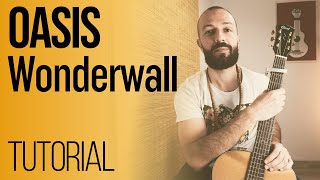 Video thumbnail of "Tutorial Chitarra Canzoni Facili | Oasis - Wonderwall |"