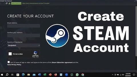 How to Create a Steam Account on PC (2024)