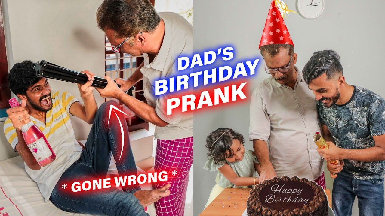 ഉപ്പാക്ക് Birthday-ക്ക് 8-ന്റെ പണിക്കൊടുത്തു 🥵 Prank Gone wrong