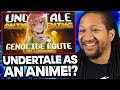 Megalovania but it’s an anime opening (Undertale anime opening: Genocide Route) | Reaction!