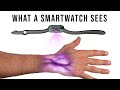 The bizarre flashing lights on a smartwatch image