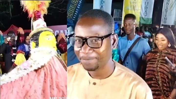 SEE HOW FANS WELCOME MIDE MARTINS AND HER HUSBAND AFEEZ OWO AT CULTURATI 2022