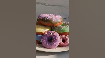 My First 3D Donut in Blender🍩 #donuts #blender3d #3dart #rendering