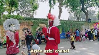 Banyak ondel ondel Merah putih di bkt |Ondel ondel bkt |Menyambut Hut RI ke 76