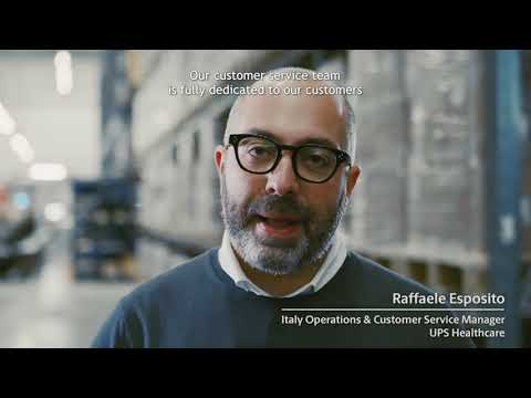 UPS Healthcare Logistics and Distribution Capabilities – Italy