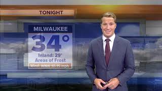Mostly cloudy and cold Friday
