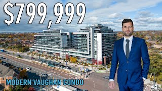 Touring a 2 Bedroom, 2 Bathroom Modern Vaughan Condo with 2 Parking Spots and a Locker | Avenue on 7