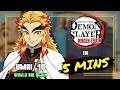 demon slayer: mugen train but -1000 IQ