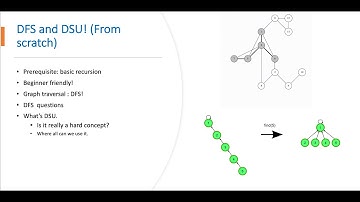 DFS and DSU | Graph traversal | concept& implementation from scratch | discord session