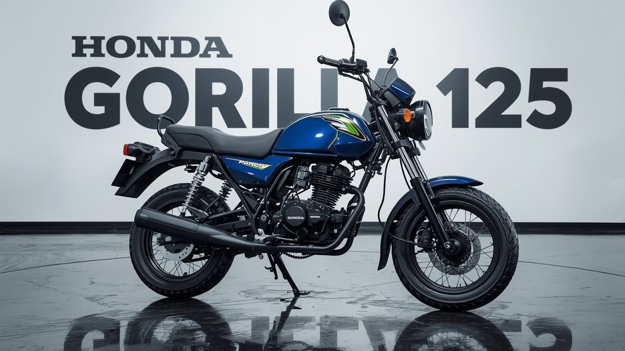 2026 Honda Gorilla 125 — Small Bike, Massive Power! - YouTube