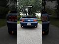 Night and day difference. All that is done is flow master flowfx axle backs #car #mustang #exhaust