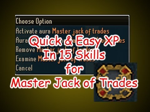 RuneScape Master Jack of Trades Aura Guide - Easy and Quick XP In ...