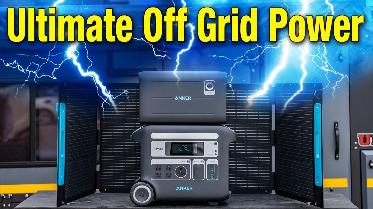 Anker 767 Powerhouse Test - The Ultimate Off Grid Power Station! 
