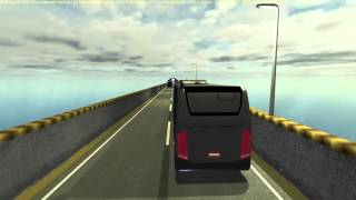 WIP - BRT Expresso Elevado no Unity (bus simulator/game) screenshot 3