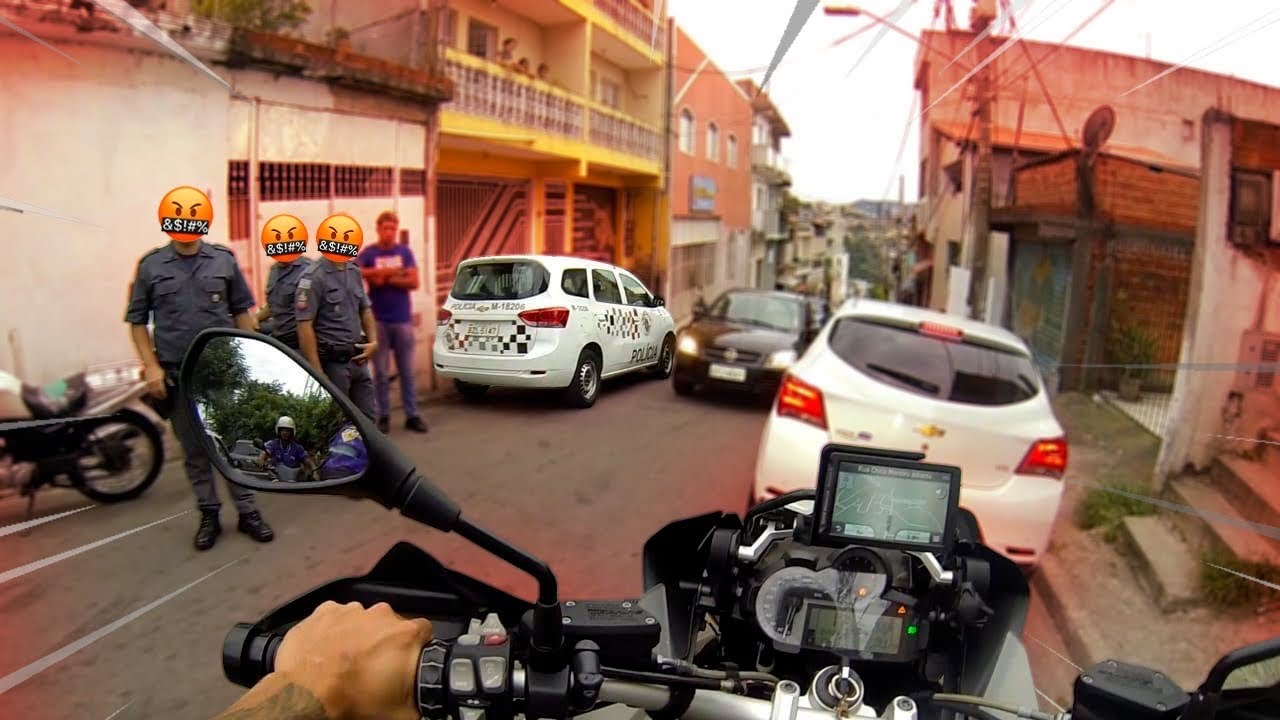 PIÃO NO MORRO SÓ O CANO *deu ruim ?