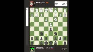 Typical Near 600 Chess Match