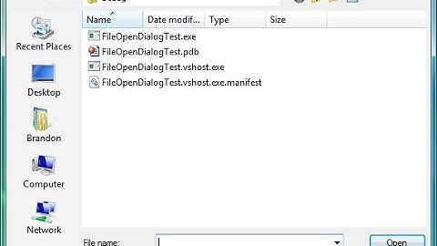 C# using open file dialog in window form