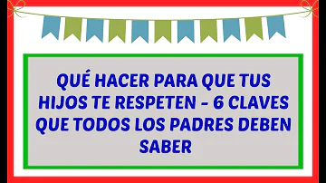 ¿Qué hacer cuando tus hijos no te respetan?