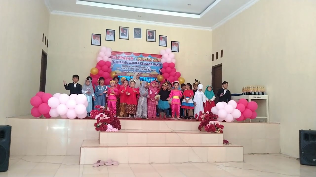 Azkia perpisahan TK 2025