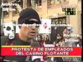 DiFilm - Protesta de trabajadores del casino flotante 2007