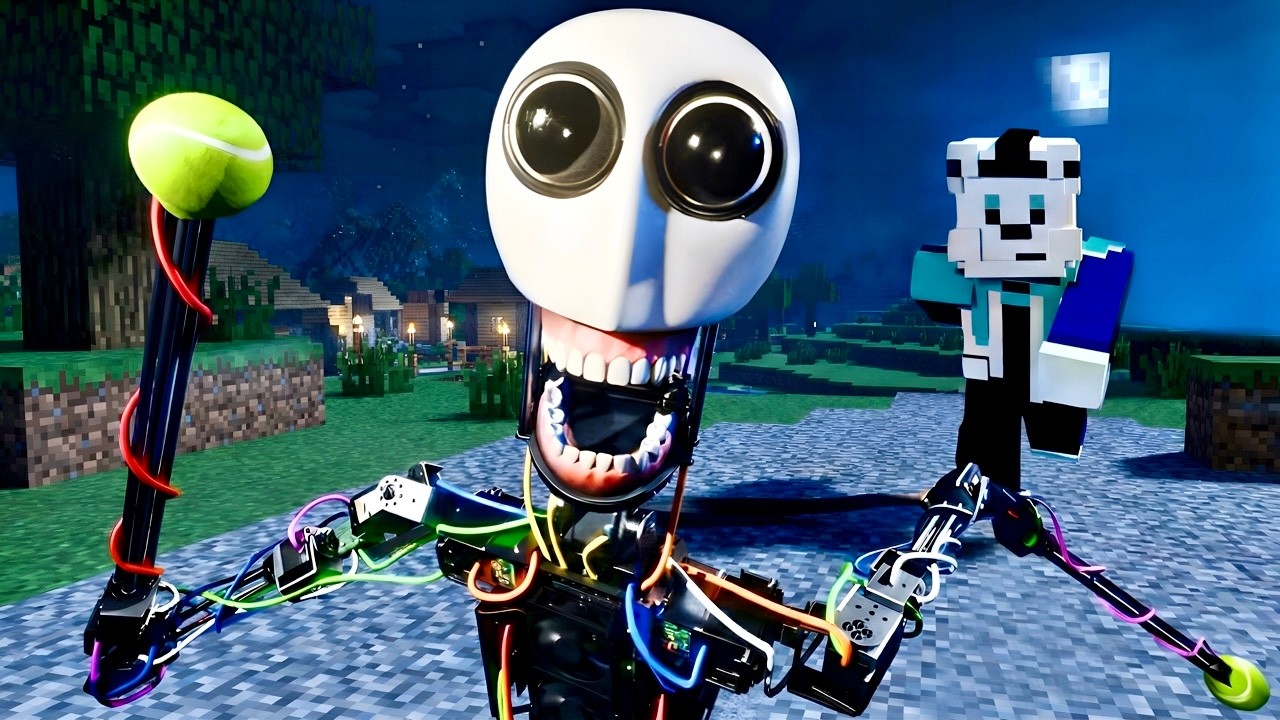 HICE UN ANIMATRÓNICO QUE SE CREE HUMANO EN MINECRAFT