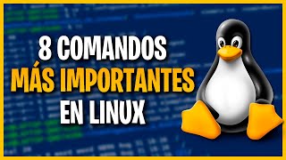 The 8 MOST IMPORTANT LINUX Commands You Must Know