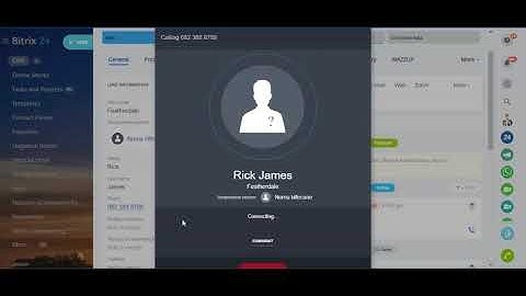 Making Phone Calls in Bitrix24
