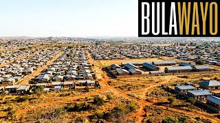 Bulawayo  High density neighbourhood, A view from Mhali hill, Magwegwe North , Masotsha High school