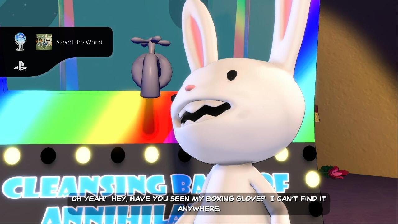 Sam & Max Save the World platinum Trophy 