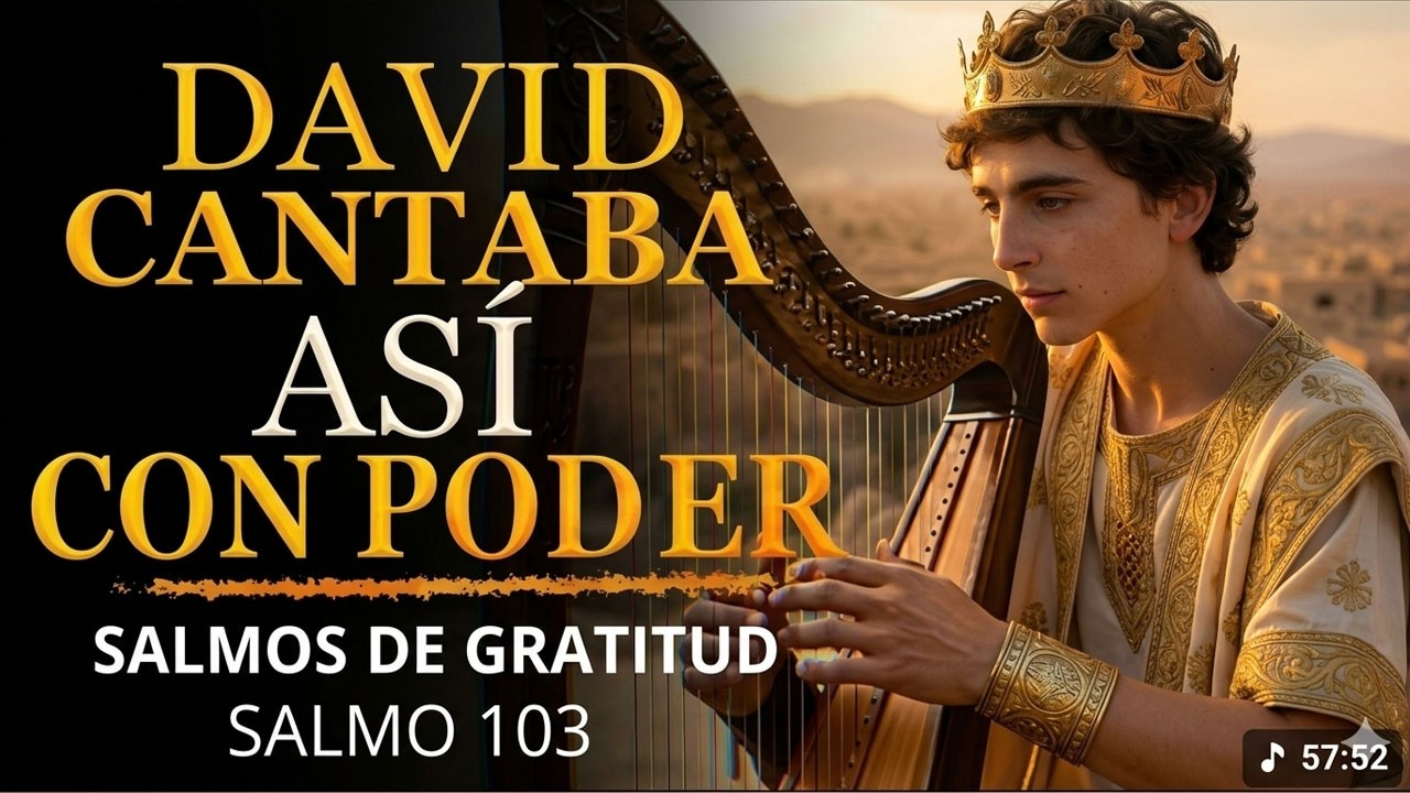 SALMOS PARA SER AGRADECIDOS CON DIOS Salmos que David Cantaba Con Poder ...